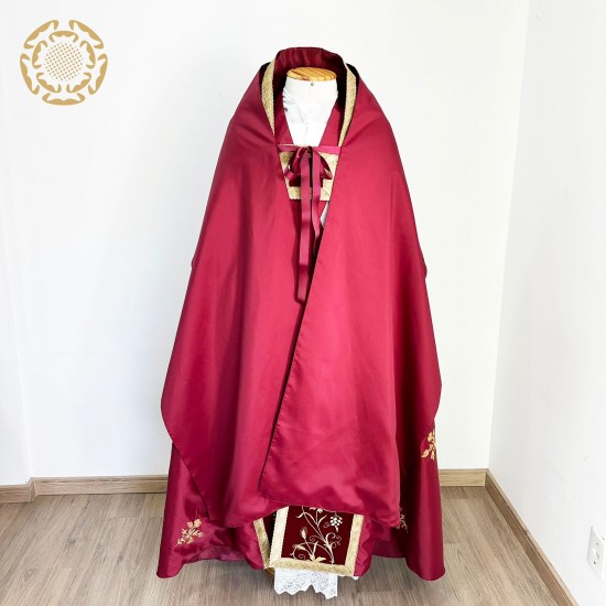 Véu de Ombro "Sicut Cervus ad Fontes"