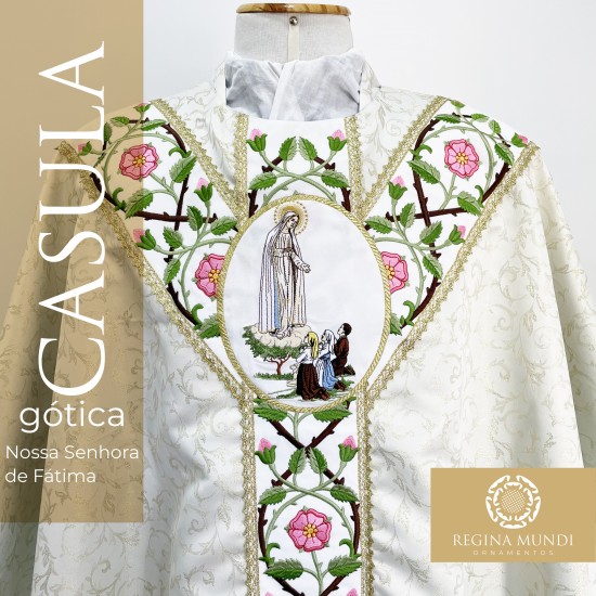 Casula Gótica Rosa-sem-espinhos