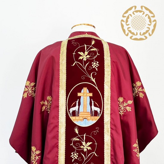 Casula Gótica "Sicut Cervus ad Fontes"